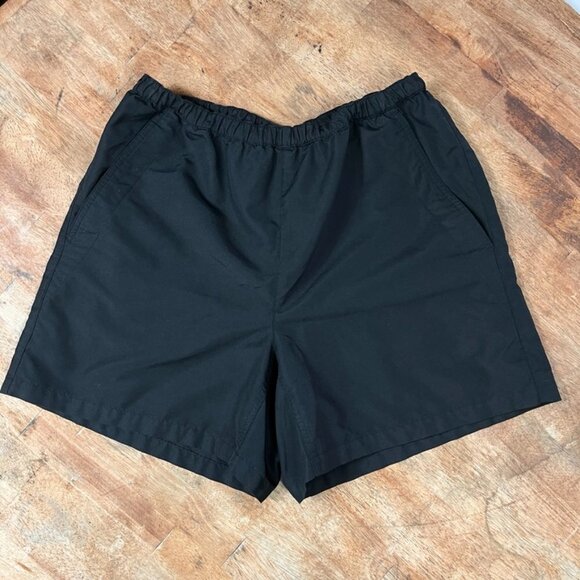 Eddie Bauer Lightweight Pull On Hiking Shorts Womens Large Elastic Waist Pockets - Picture 1 of 8
